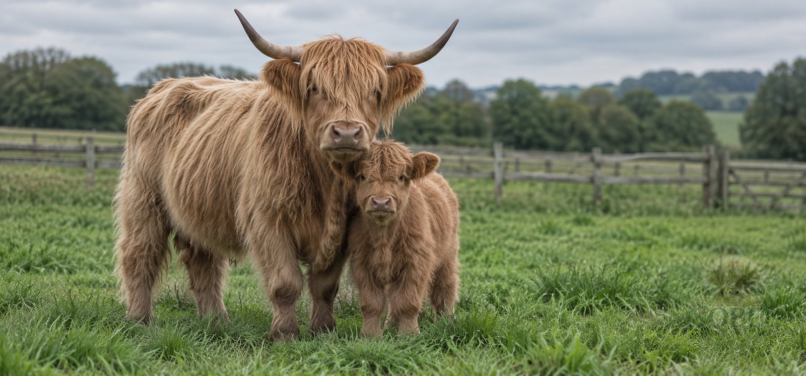 Noble Mini Cattle countryside and herd